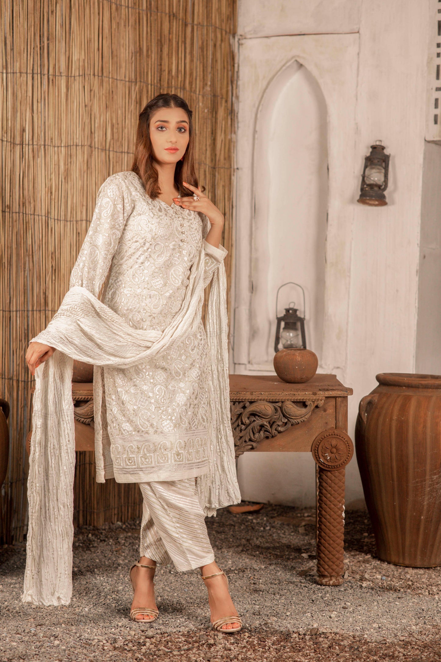 Royal Paisley Made from pure lawn, it's comfortable and lightweight for all-day style - Stitched Collection