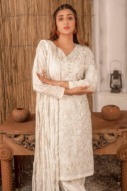 Royal Paisley Made from pure lawn, it's comfortable and lightweight for all-day style - Stitched Collection